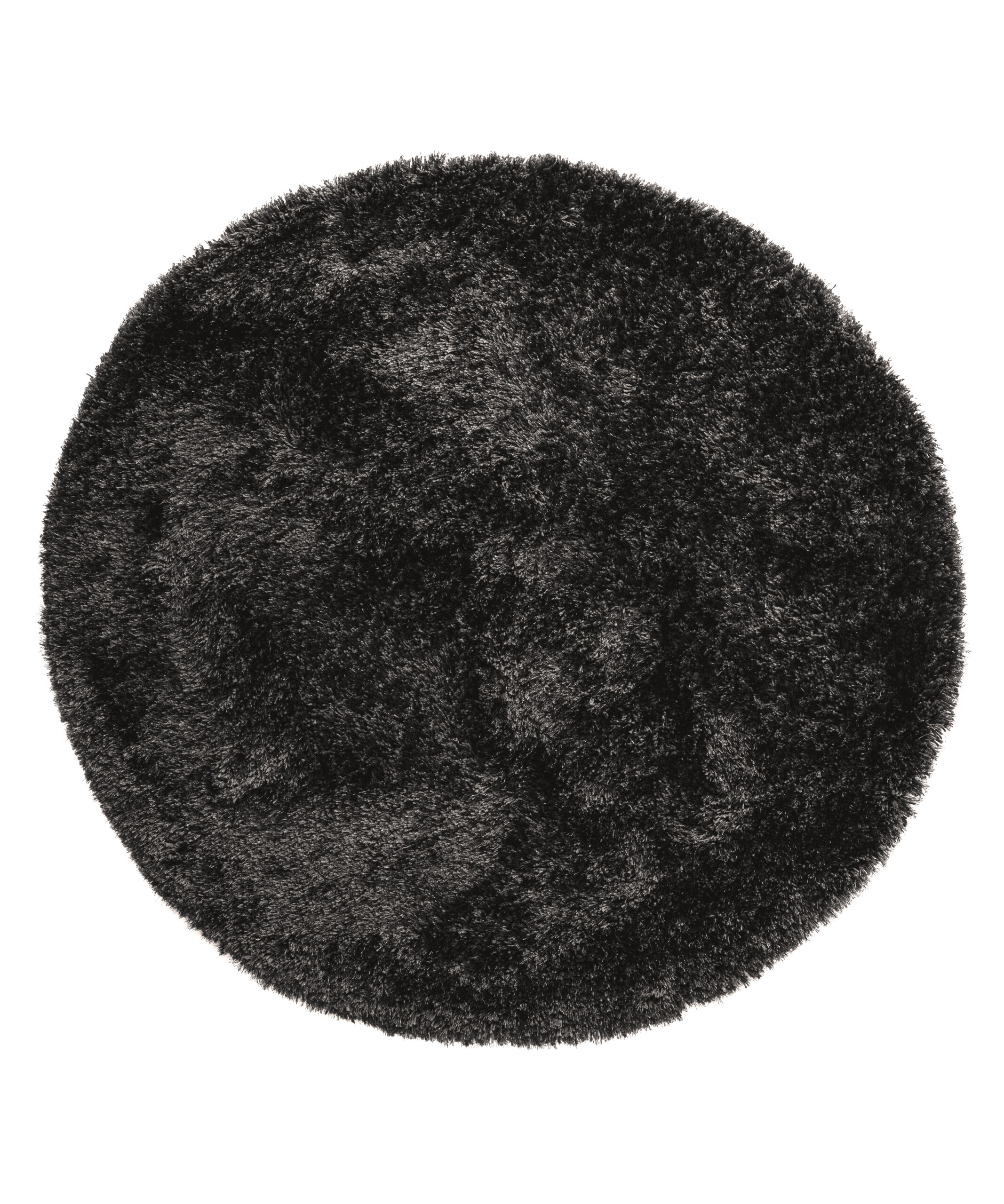Tapis Shaggy Rond - Meadow Anthracite - overzicht Tapis Shaggy Rond - Meadow Anthracite - overzicht