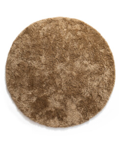 Tapis Shaggy Rond - Meadow beige - overzicht