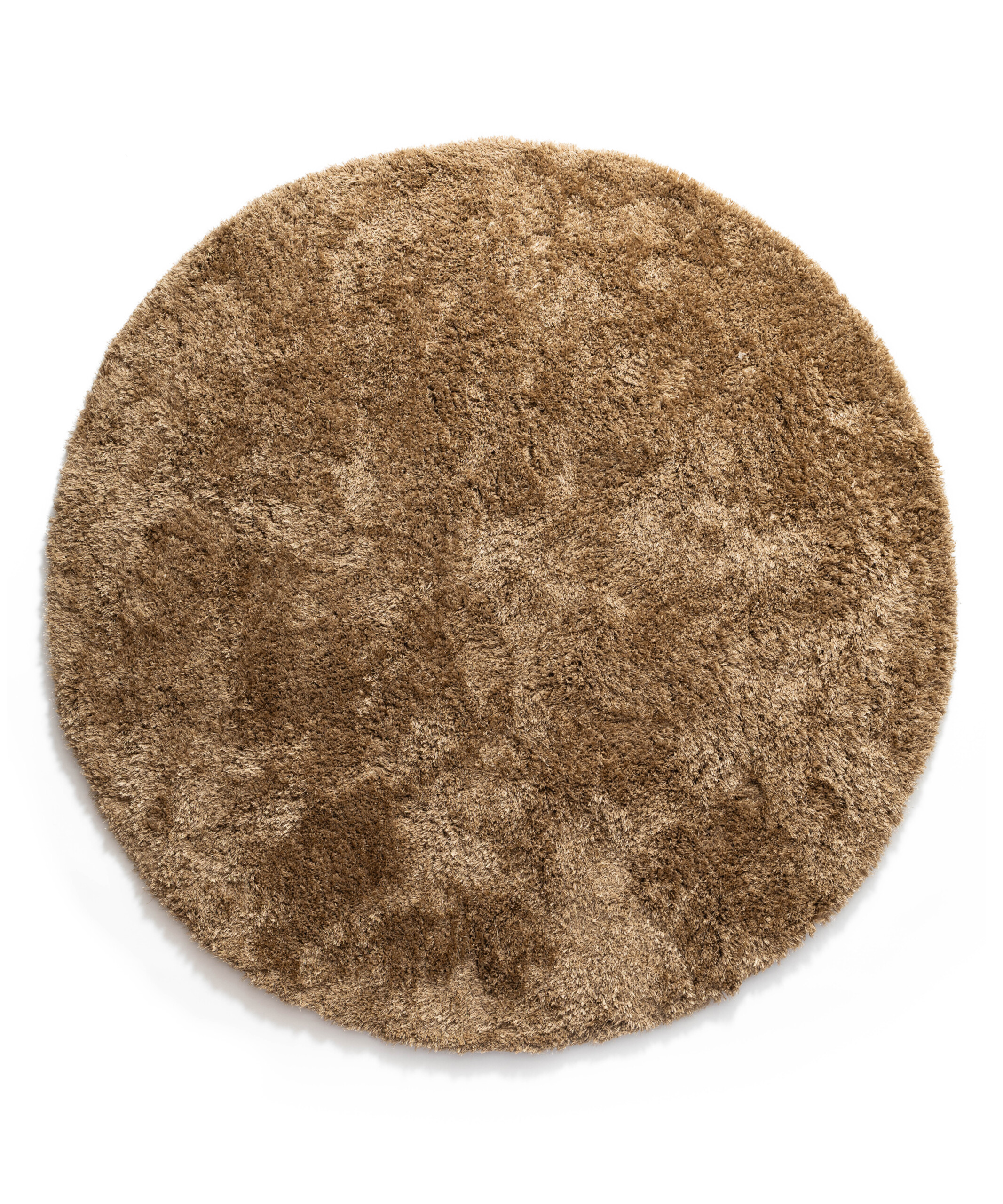 Tapis Shaggy Rond - Meadow beige - overzicht Tapis Shaggy Rond - Meadow beige - overzicht