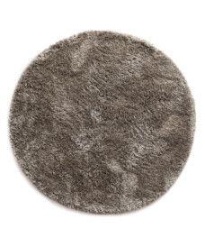 Tapis Shaggy Rond - Meadow gris - overzicht, thumbnail