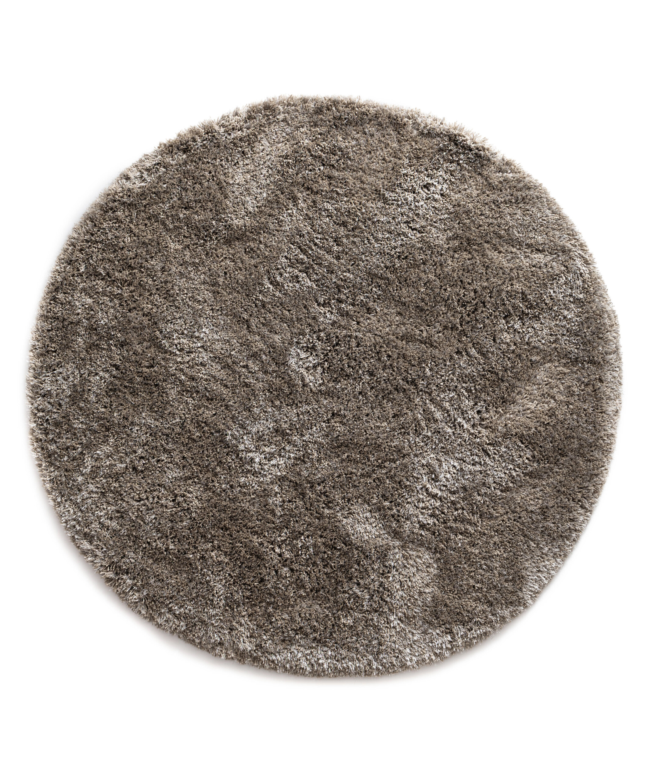 Tapis Shaggy Rond - Meadow gris - overzicht Tapis Shaggy Rond - Meadow gris - overzicht