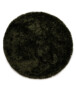 Tapis Shaggy Rond - Meadow vert olive - overzicht, thumbnail