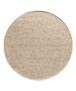 Tapis rond en laine - Grund beige - overzicht, thumbnail