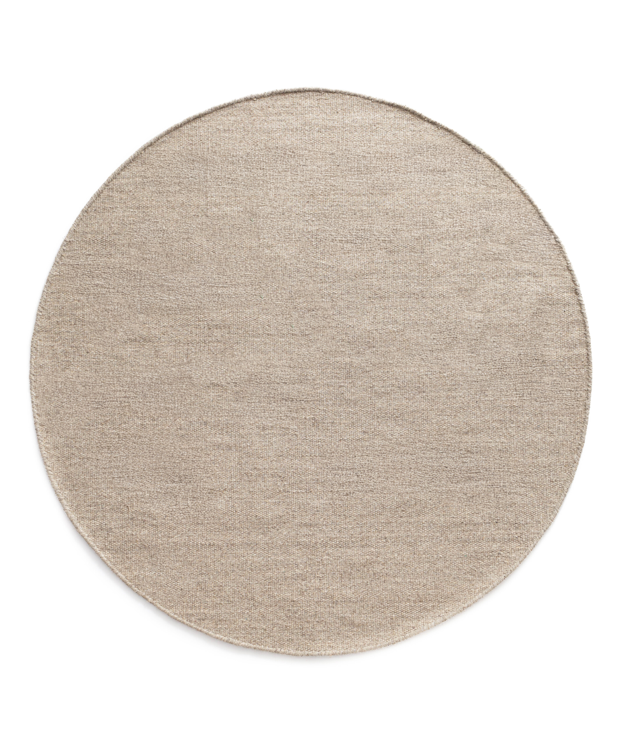 Tapis rond en laine - Grund gris - overzicht Tapis rond en laine - Grund gris - overzicht
