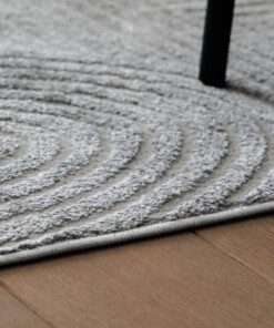 Tapis scandinave - Contour Bend gris - close up, thumbnail Tapis scandinave - Contour Bend gris - close up, thumbnail