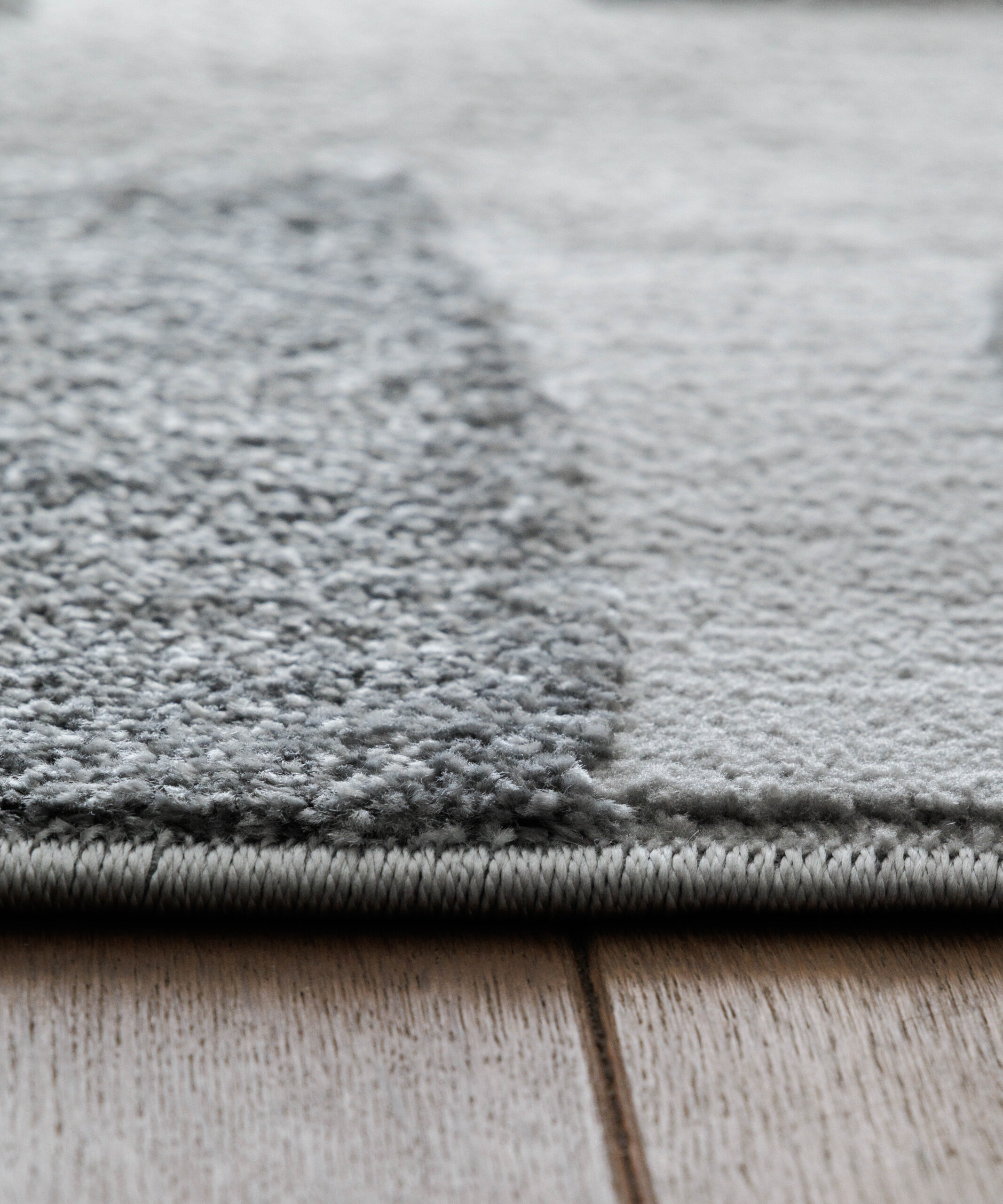 Tapis scandinave - Contour Stone gris - close up Tapis scandinave - Contour Stone gris - close up