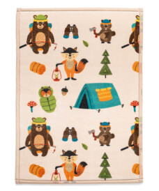 Tapis de jeu - Pluffy Forest Animals multi - overzicht, thumbnail