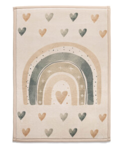 Tapis de jeu - Pluffy Heart crème/multi - overzicht