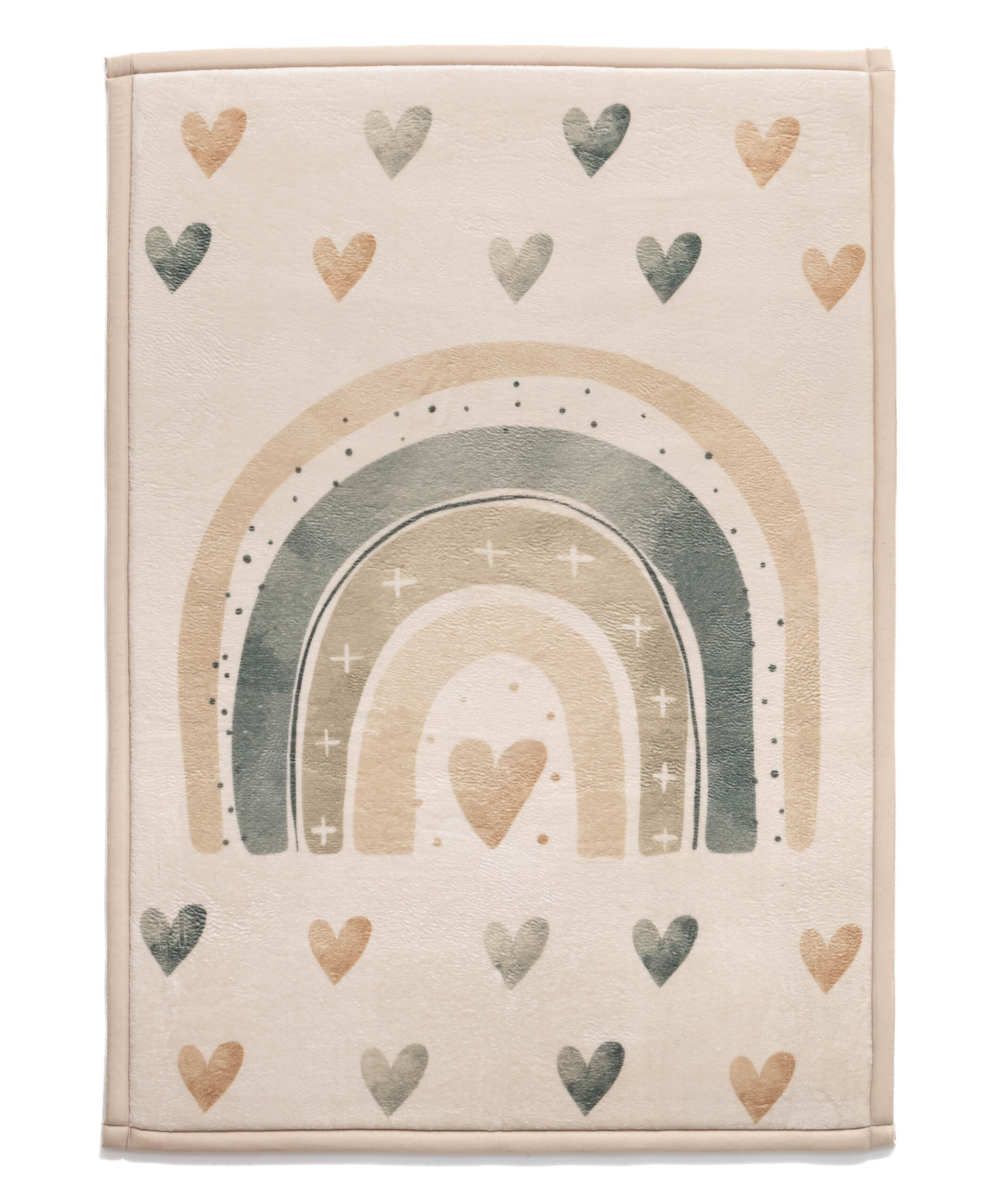 Tapis de jeu - Pluffy Heart crème/multi - overzicht Tapis de jeu - Pluffy Heart crème/multi - overzicht