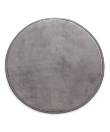 Tapis de jeu rond - Pluffy gris foncé - overzicht, thumbnail