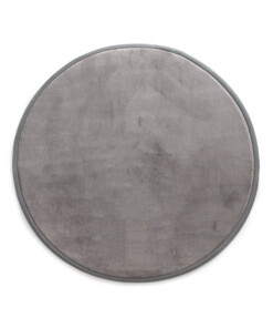 Tapis de jeu rond - Pluffy gris foncé - overzicht, thumbnail