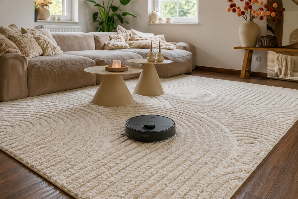 Tapis et Robot Aspirateur