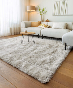 Tapis velours carré - Posh argent clair - sfeer