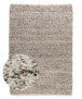 Tapis en laine - Bergull ivoire/gris - overzicht, thumbnail