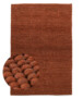 Tapis laine - Fjell terre cuite - overzicht, thumbnail