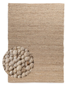 Tapis laine - Heimur beige/naturel - overzicht