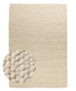 Tapis en laine - Heimur ivoire/naturel - overzicht, thumbnail