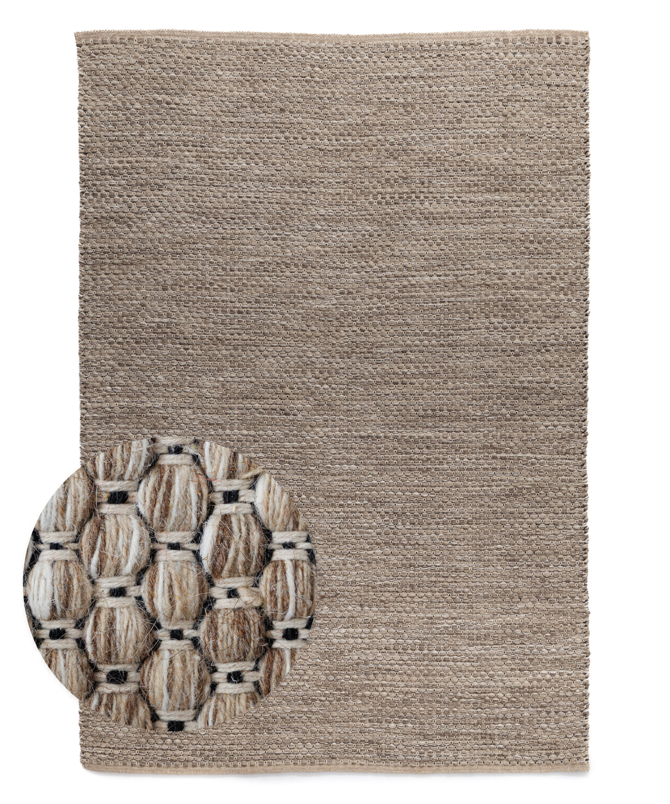 Tapis laine - Huldra beige - overzicht Tapis laine - Huldra beige - overzicht