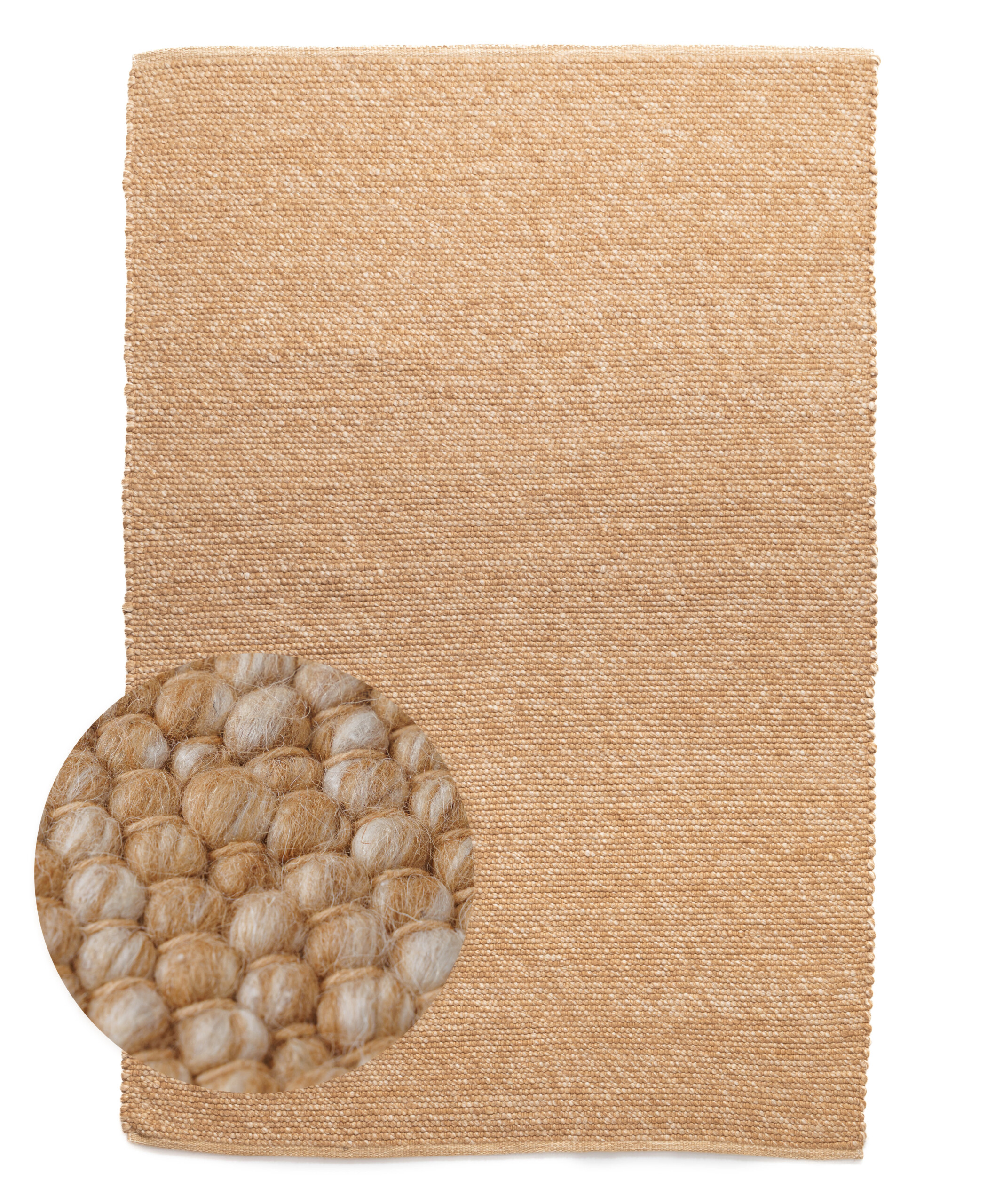 Tapis en laine - Silvull cognac - overzicht Tapis en laine - Silvull cognac - overzicht