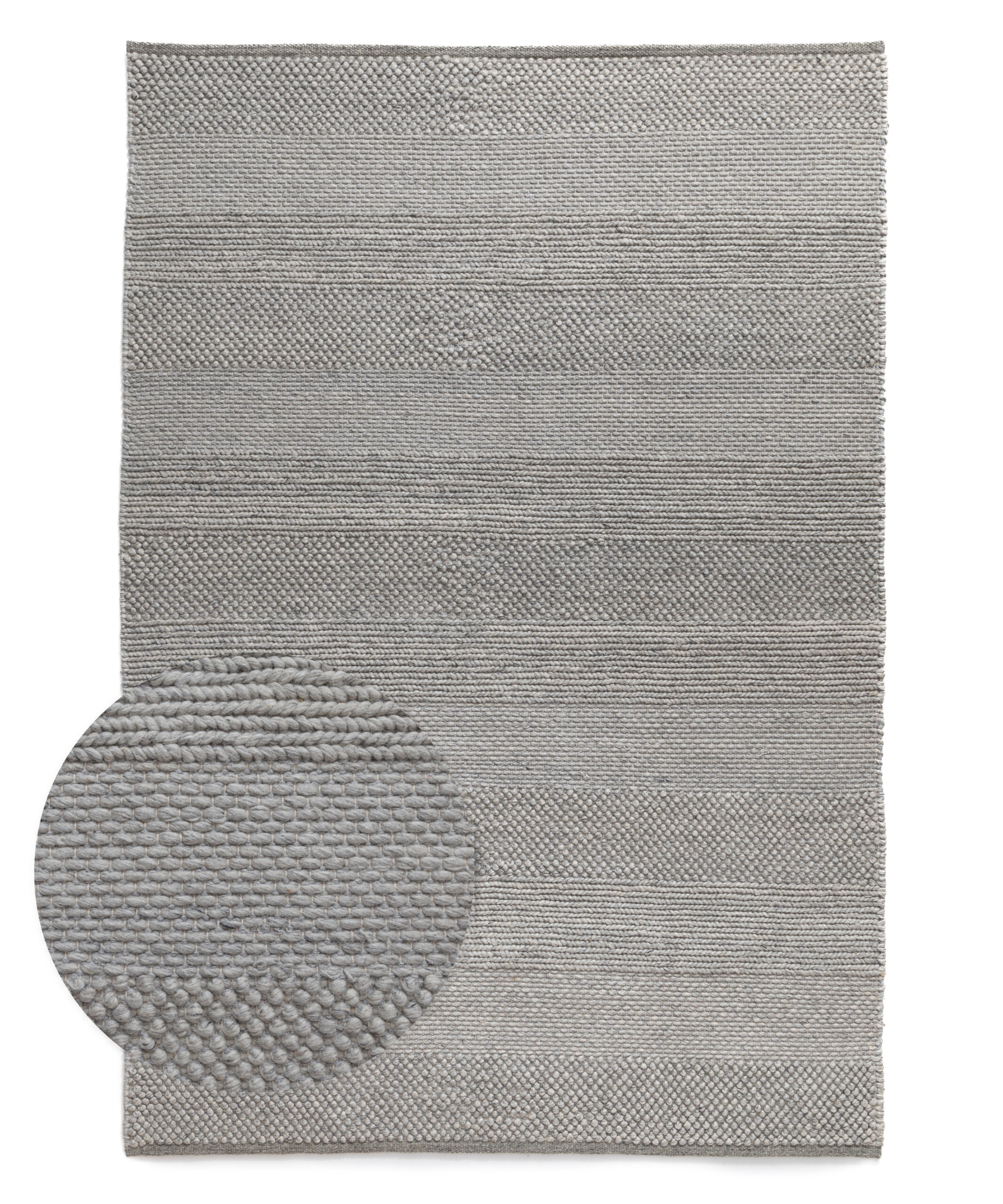 Tapis en laine - Skift gris - overzicht Tapis en laine - Skift gris - overzicht