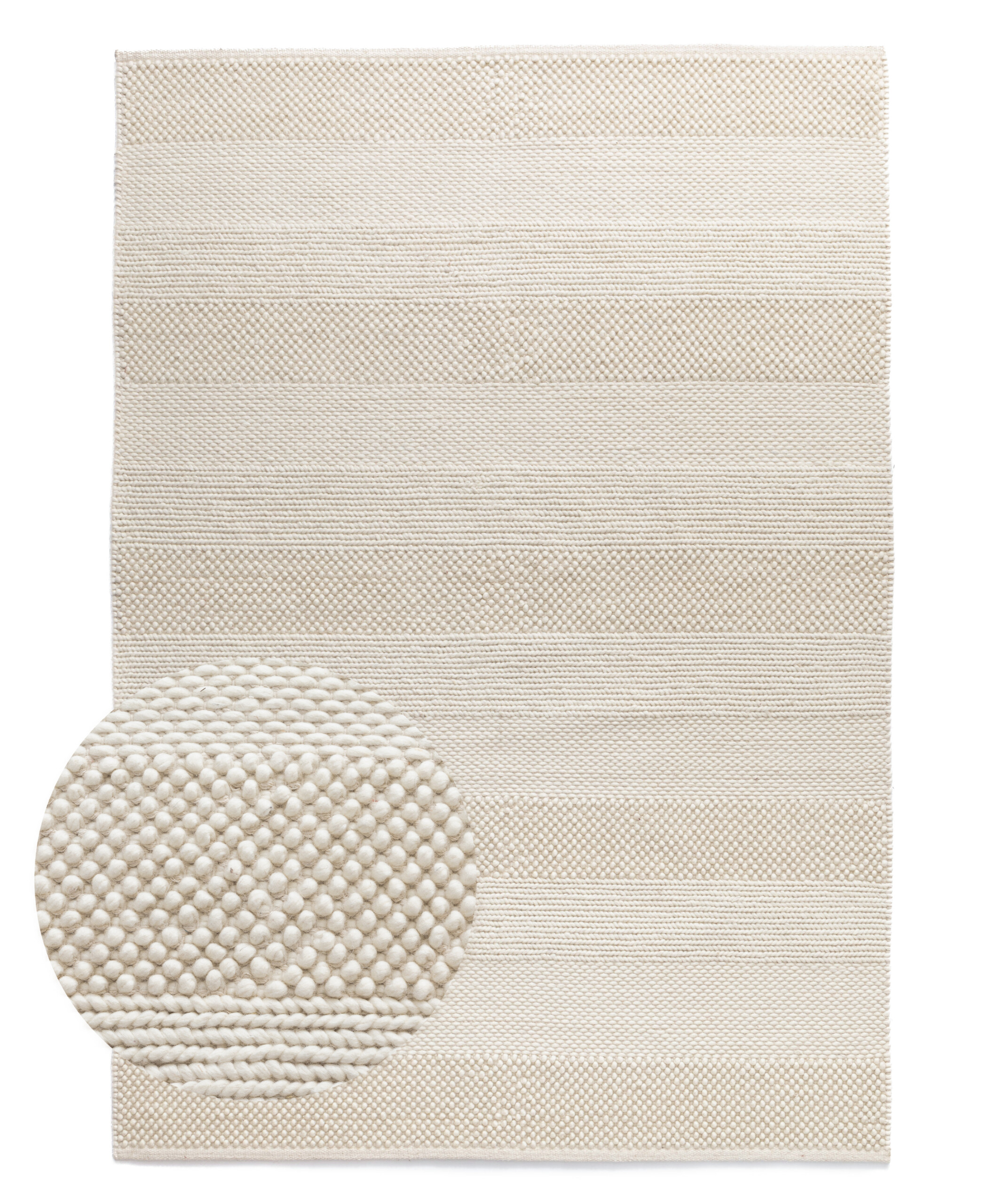 Tapis en laine - Skift ivoire - overzicht Tapis en laine - Skift ivoire - overzicht