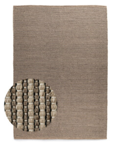 Tapis en laine - Strim beige - overzicht