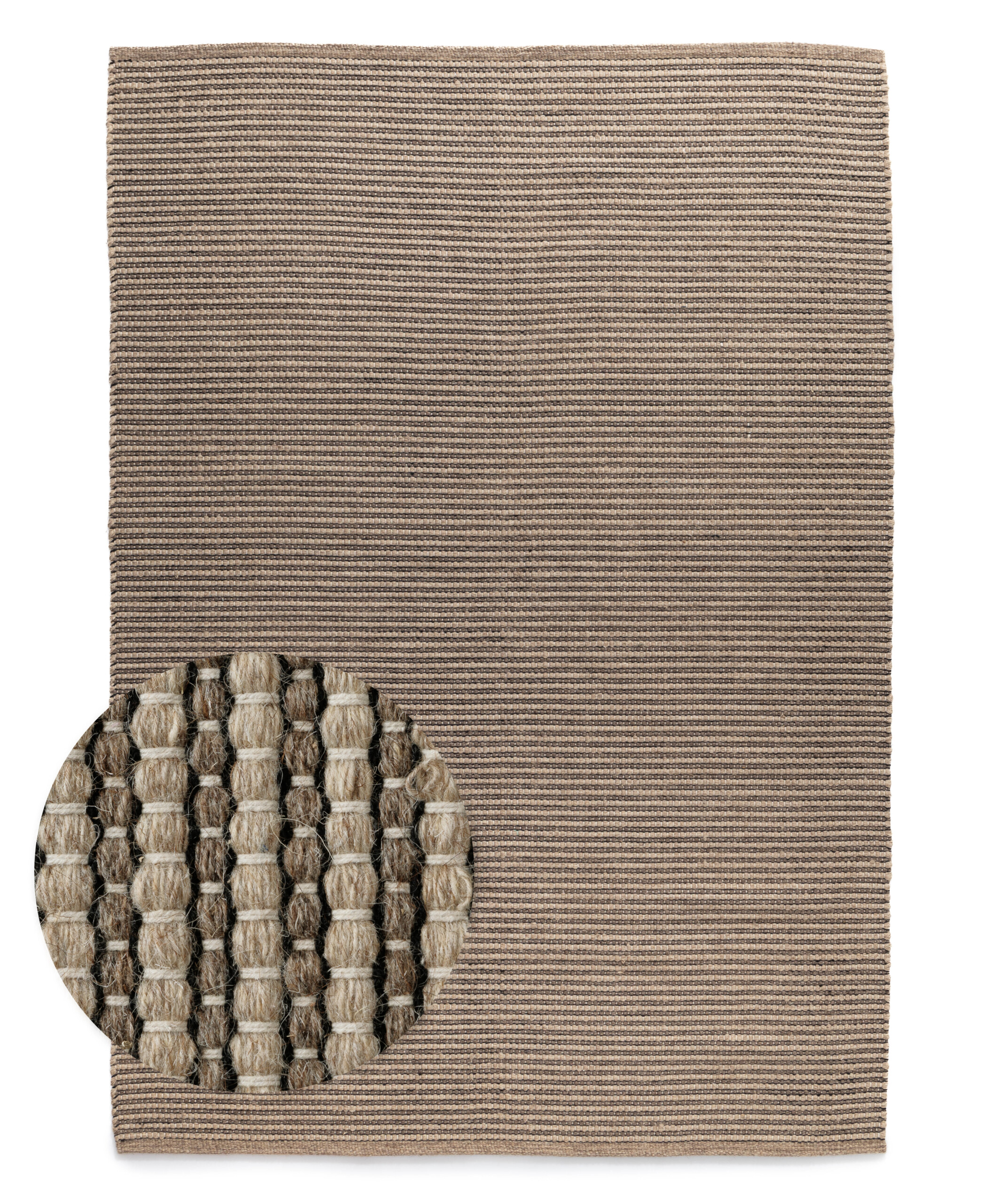 Tapis en laine - Strim beige - overzicht Tapis en laine - Strim beige - overzicht