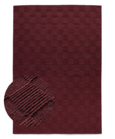 Tapis en laine - Tavle bordeaux - overzicht, thumbnail