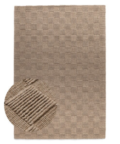 Tapis en laine - Tavle taupe - overzicht