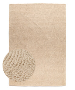 Tapis en laine - Tvist beige clair - overzicht