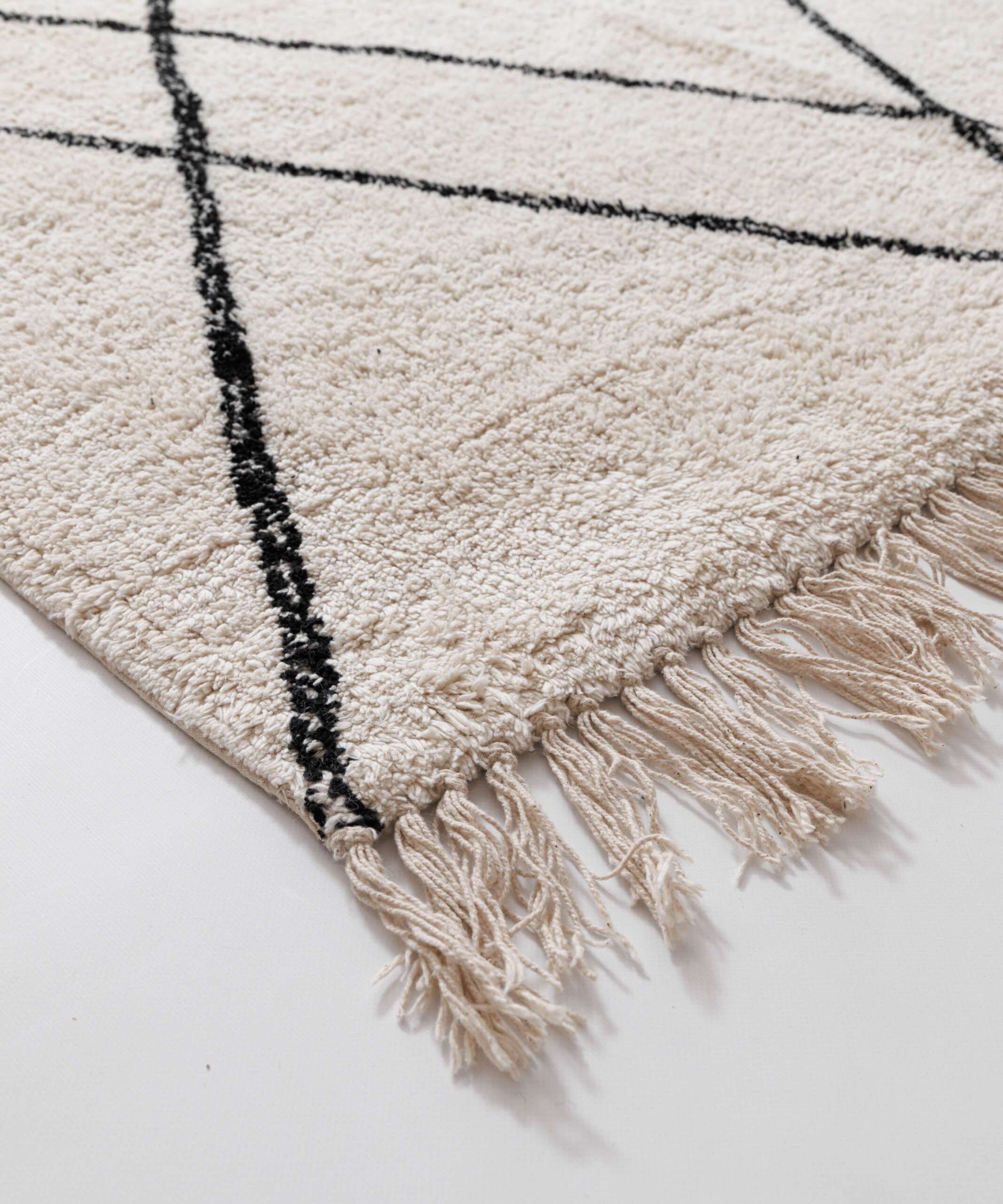 Tapis de bain - Ayla ivoire - close up Tapis de bain - Ayla ivoire - close up