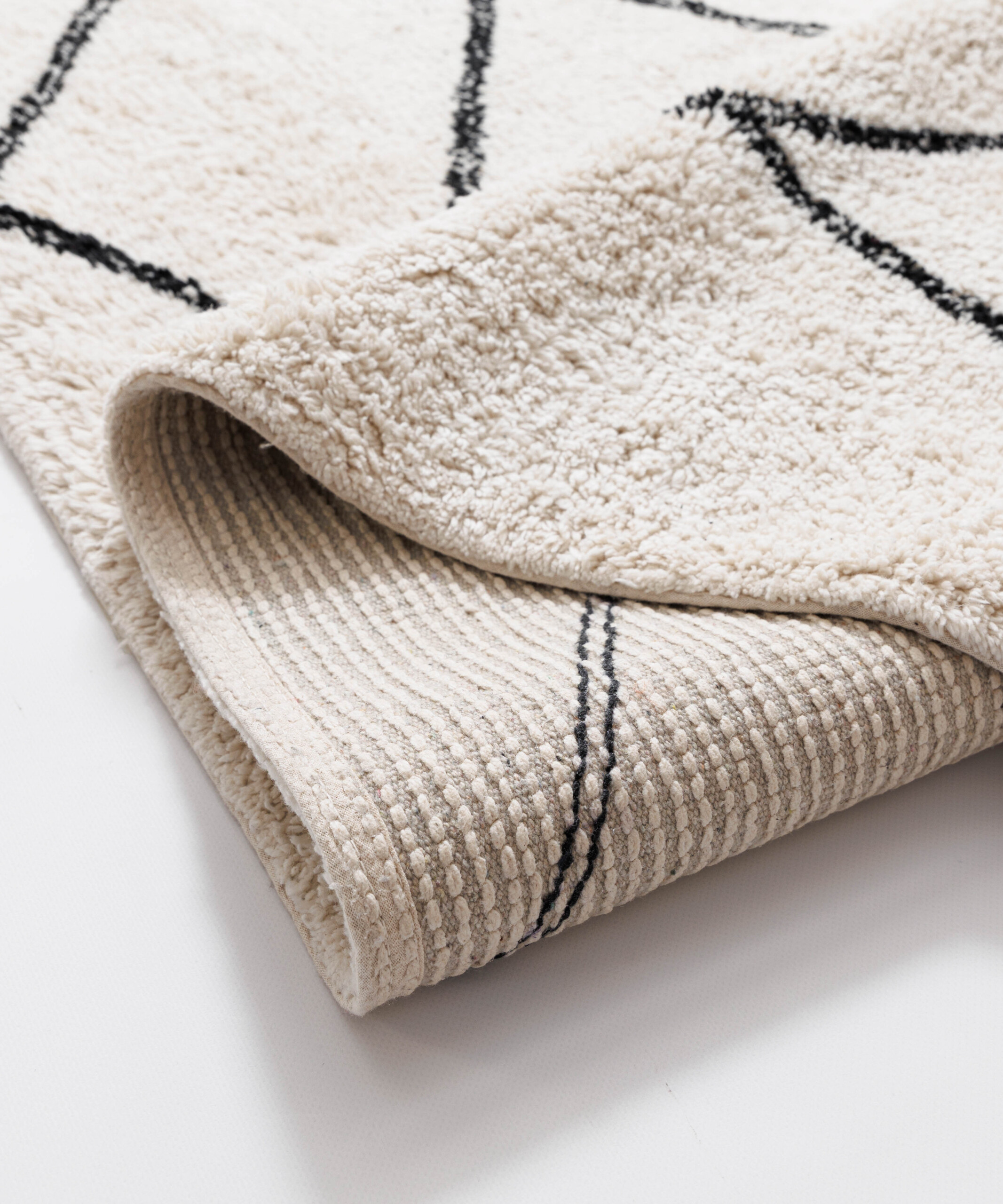 Tapis de bain - Ayla ivoire - close up Tapis de bain - Ayla ivoire - close up