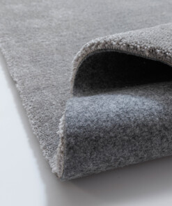 Tapis lavable en machine - Clean Prestige gris - close up, thumbnail