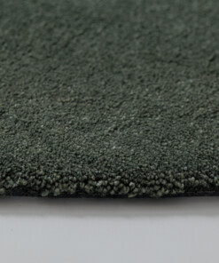 Tapis rond lavable - Clean Prestige vert - close up, thumbnail