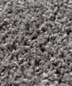 Tapis Rond poils longs Shaggy Grand - gris clair - close up, thumbnail Tapis Rond poils longs Shaggy Grand - gris clair - close up, thumbnail