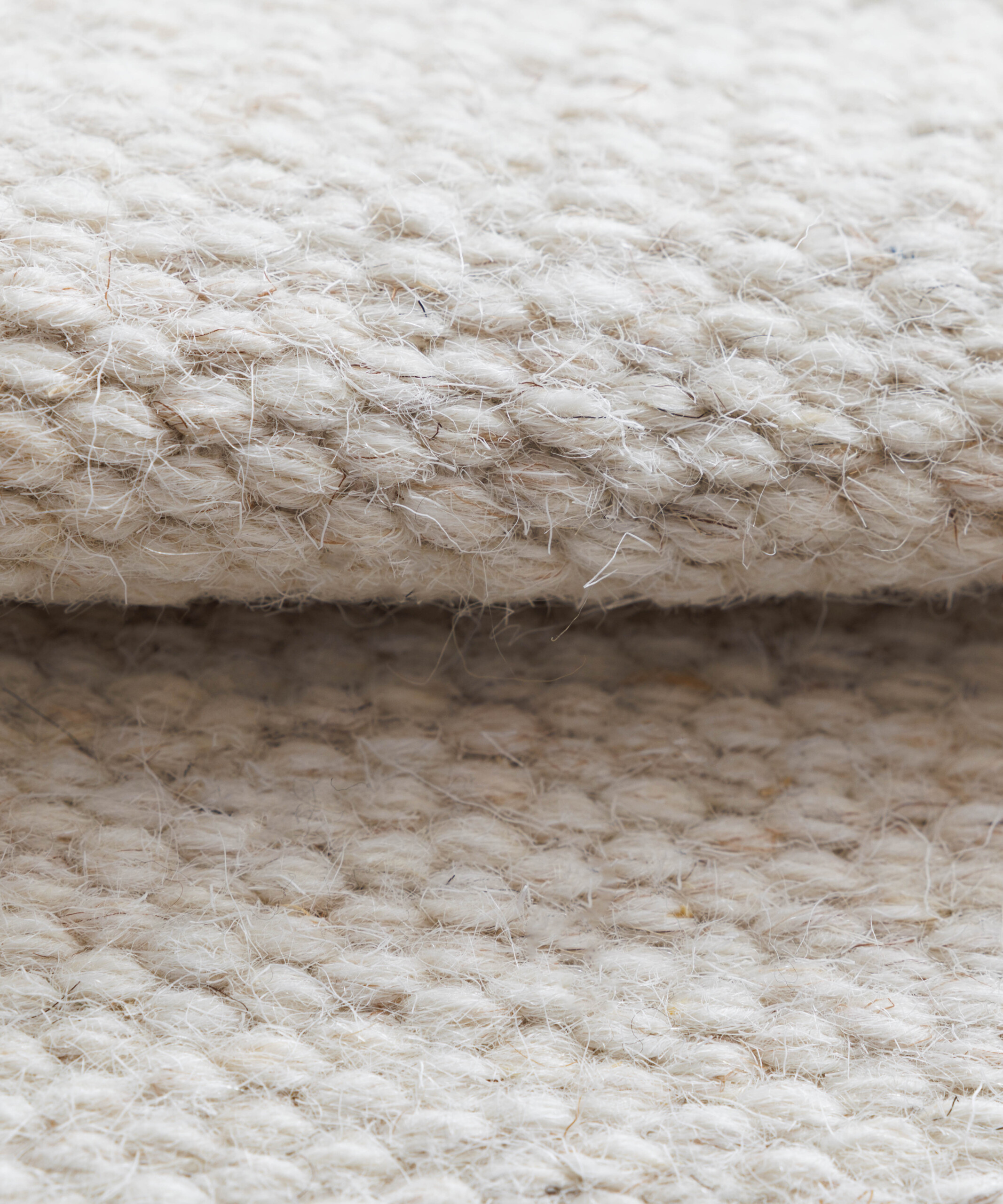 Tapis en laine - Grund ivoire - close up Tapis en laine - Grund ivoire - close up