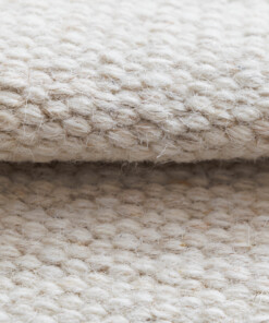 Tapis rond en laine - Grund ivoire - close up, thumbnail Tapis rond en laine - Grund ivoire - close up, thumbnail