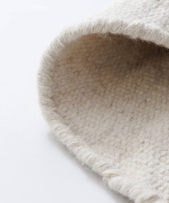 Tapis rond en laine - Grund ivoire - close up, thumbnail Tapis rond en laine - Grund ivoire - close up, thumbnail