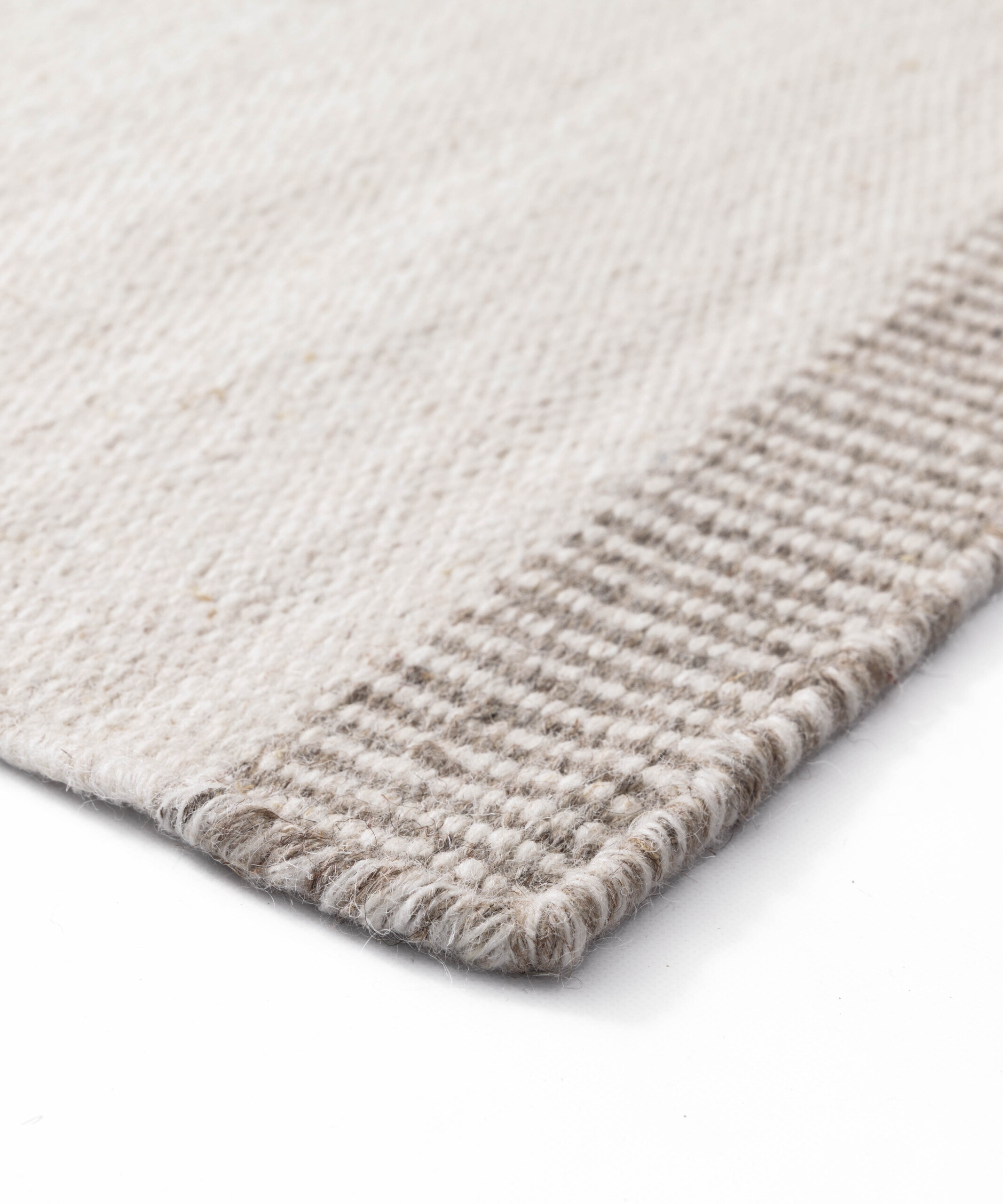 Tapis en laine - Grund ivoire - close up Tapis en laine - Grund ivoire - close up