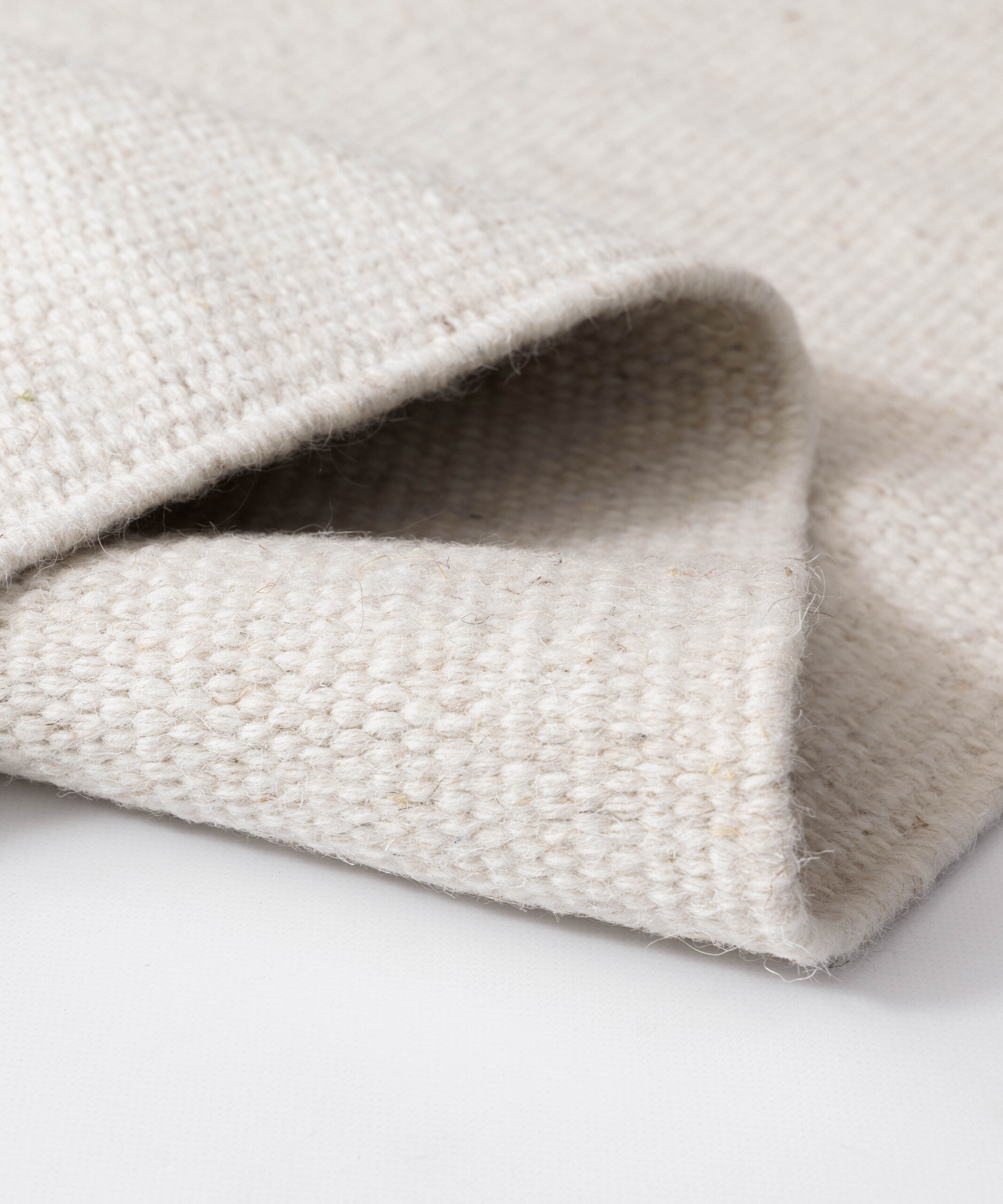 Tapis en laine - Grund ivoire - close up Tapis en laine - Grund ivoire - close up