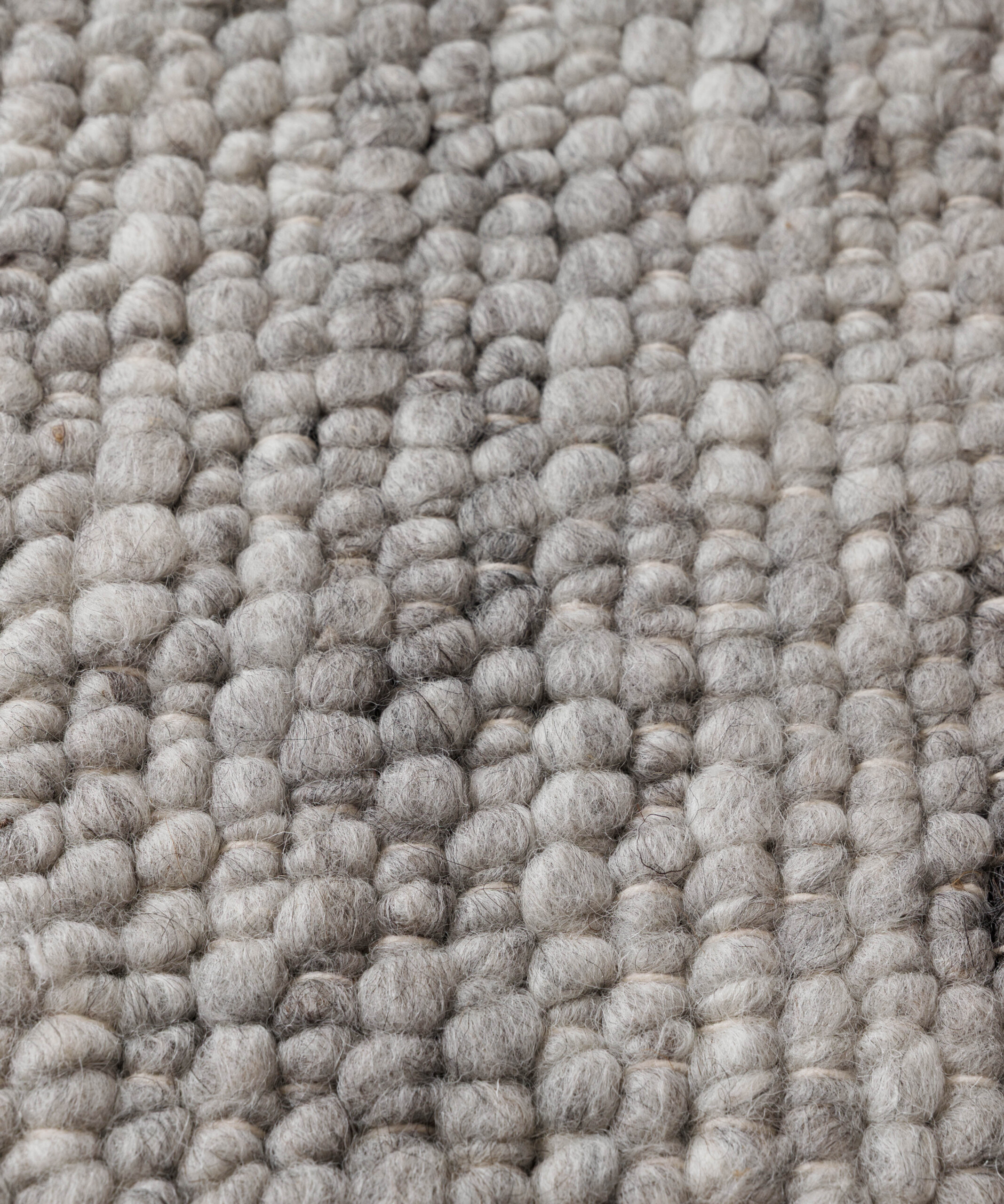 Tapis en laine - Heimur gris/naturel - close up Tapis en laine - Heimur gris/naturel - close up