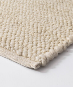 Tapis en laine - Heimur ivoire/naturel - close up, thumbnail Tapis en laine - Heimur ivoire/naturel - close up, thumbnail