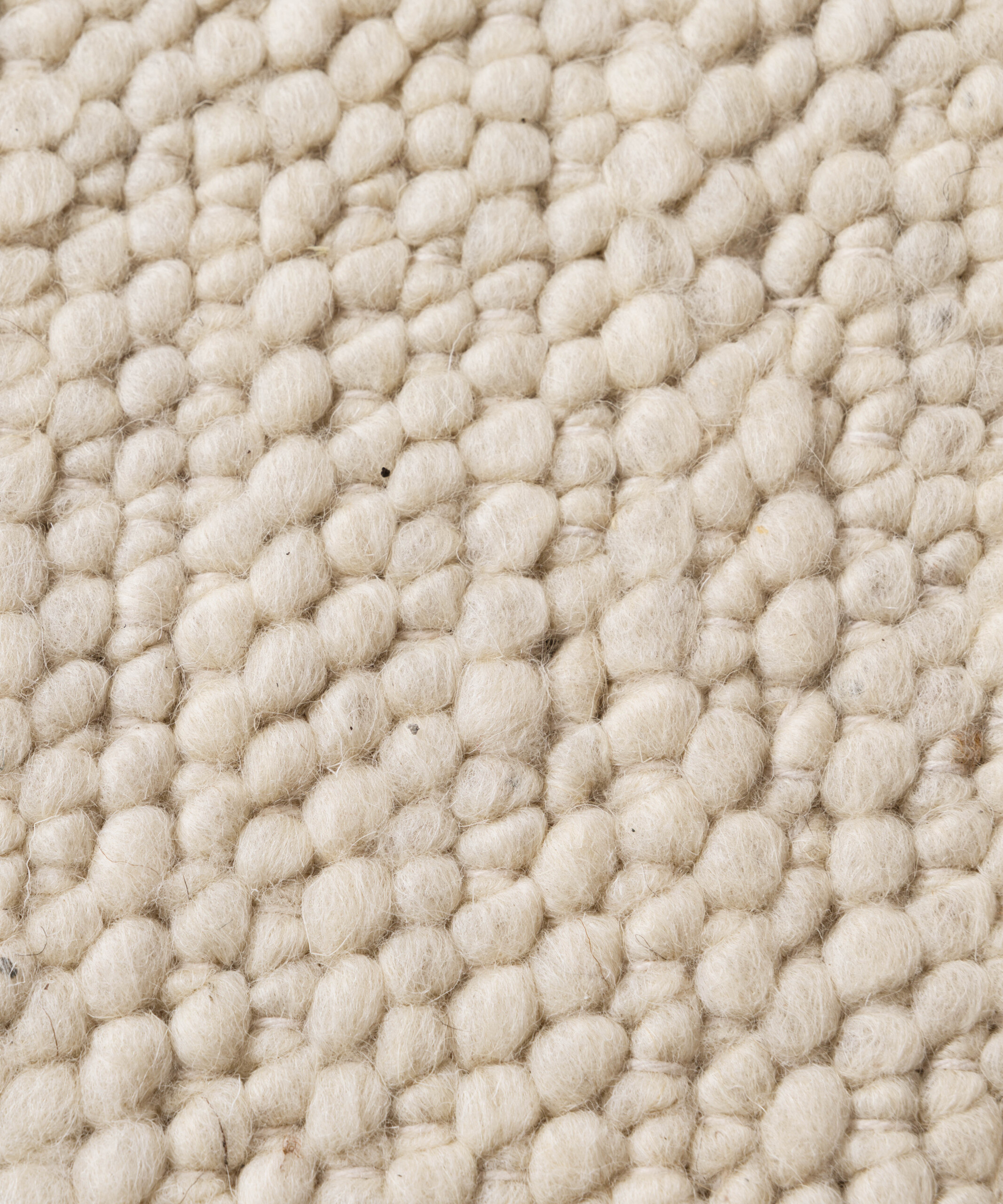 Tapis en laine - Heimur ivoire/naturel - close up Tapis en laine - Heimur ivoire/naturel - close up