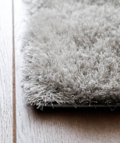 Tapis en velours - Posh argent clair - close up, thumbnail Tapis en velours - Posh argent clair - close up, thumbnail