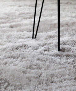 Tapis en velours - Posh argent clair - close up, thumbnail Tapis en velours - Posh argent clair - close up, thumbnail
