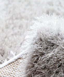 Tapis en velours - Posh argent clair - close up, thumbnail Tapis en velours - Posh argent clair - close up, thumbnail