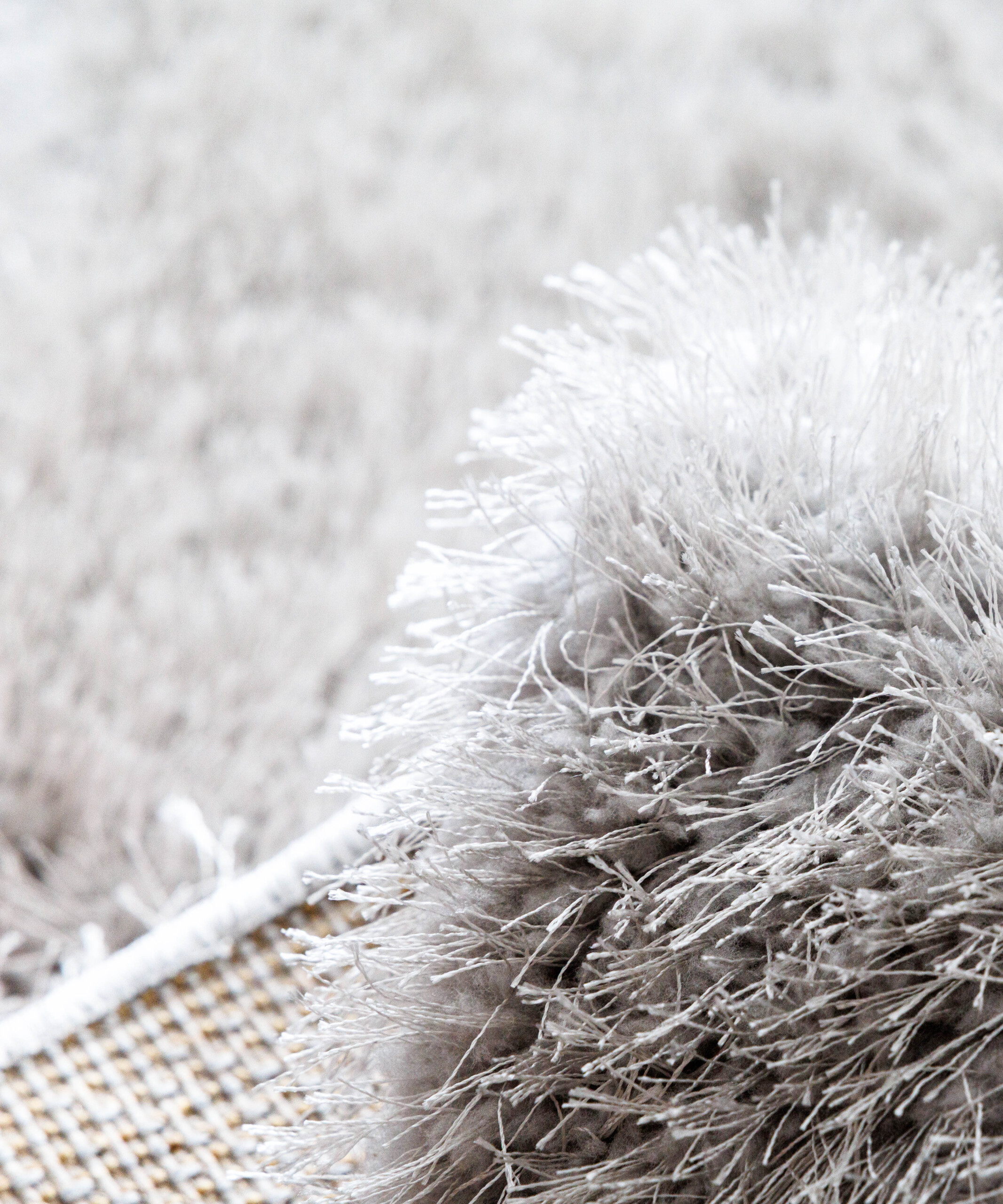 Tapis en velours - Posh argent clair - close up Tapis en velours - Posh argent clair - close up