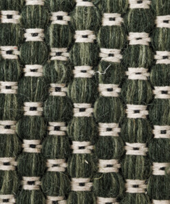 Tapis en laine - Huldra vert - close up, thumbnail Tapis en laine - Huldra vert - close up, thumbnail