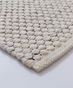 Tapis en laine - Huldra ivoire - close up, thumbnail Tapis en laine - Huldra ivoire - close up, thumbnail
