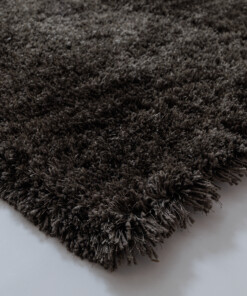 Tapis Shaggy - Meadow Anthracite - close up, thumbnail